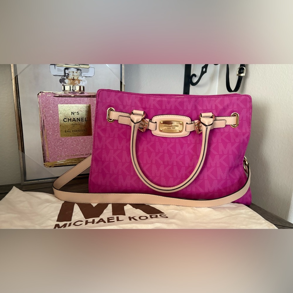 NWOT Michael Kors Tote Handbag pinkπ - Picture 1 of 5